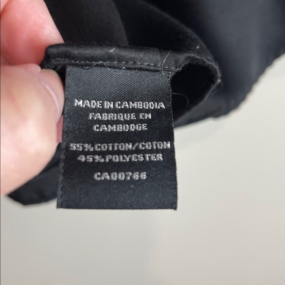 Bellissimo Mens Regular Fit Non-Iron Sateen Dress Shirt Black Long Sleeves 16.5R - Picture 9 of 12